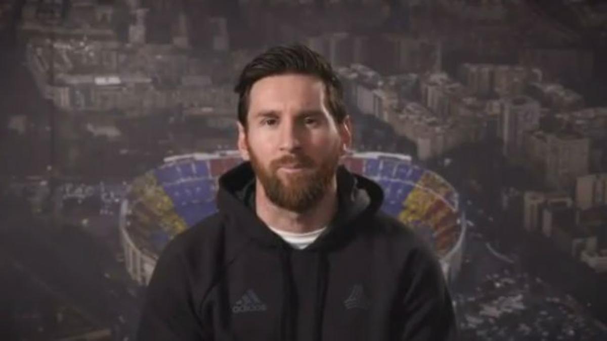 El mensaje de Messi tras ganar el Laureus 2020