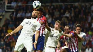 Karim Benzema es uno de los supervivientes de la última final de la Supercopa de Europa del Real Madrid