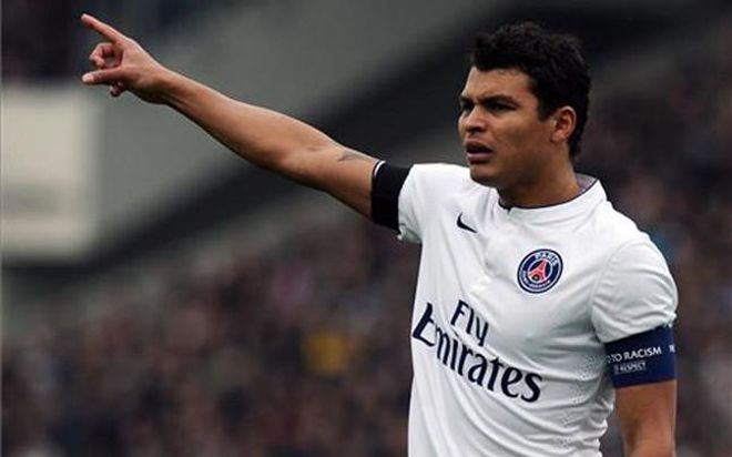 Thiago Silva elige su once histórico Thiago Silva elige su once histórico
