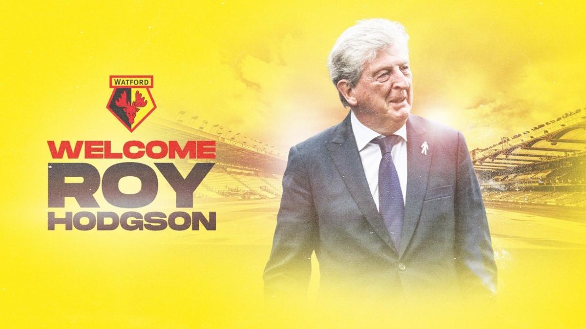 Roy Hodgson, nuevo técnico del Watford
