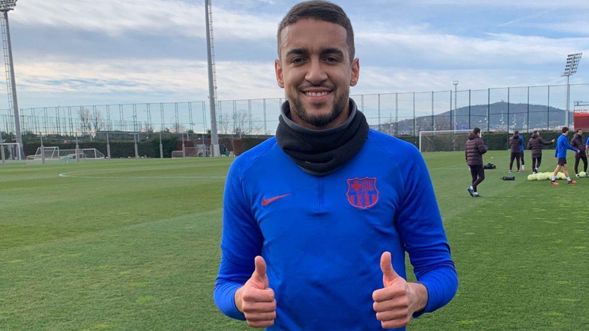 Matheus Pereira ya se entrena con el Barça B