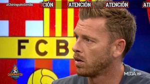 Jota Jordi: En el Barça no me descartan que haya una demanda al presidente del Sevilla