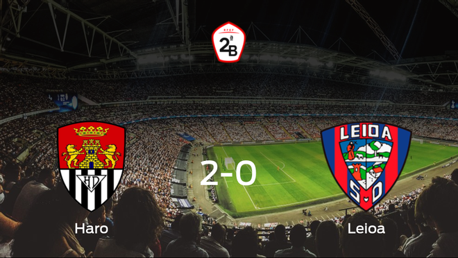 El Haro Deportivo se queda con la victoria frente al Leioa (2-0) El Haro Deportivo se queda con la victoria frente al Leioa (2-0)