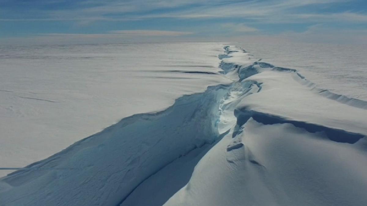 Un iceberg tan grande como Gran Canaria se desprendió de la Antártida