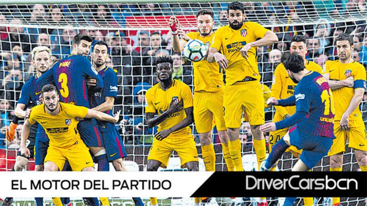 The freekick goals Lionel Messi has scored this season