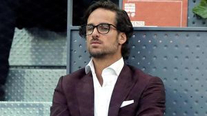Feliciano viendo un partido de la edición de 2019 Feliciano viendo un partido de la edición de 2019