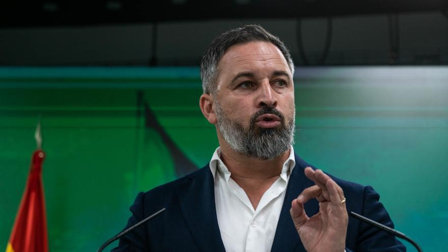 Vox Leader Santiago Abascal Discusses Government Agreements with PP President Alberto Núñez Feijóo