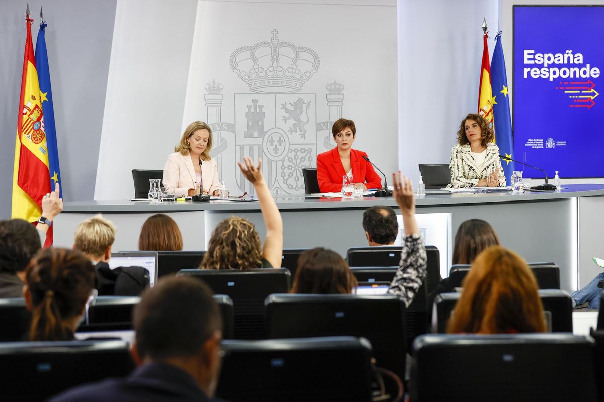 Rueda de prensa tras la reunión del Consejo de Ministros Rueda de prensa tras la reunión del Consejo de Ministros