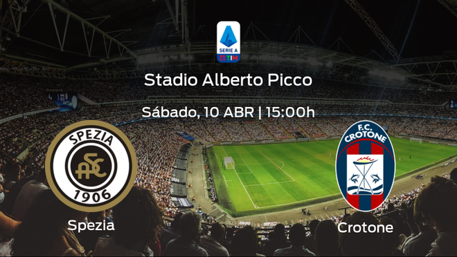 Previa del partido: el Spezia Calcio recibe al Crotone Previa del partido: el Spezia Calcio recibe al Crotone