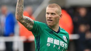 El irlandés James McClean El irlandés James McClean