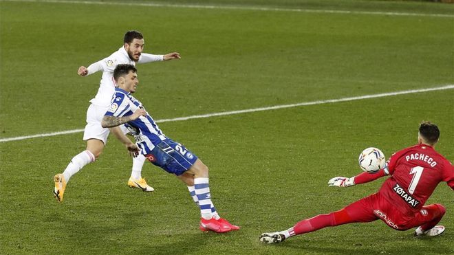 Hazard vio puerta después de tres meses en Liga Hazard vio puerta después de tres meses en Liga