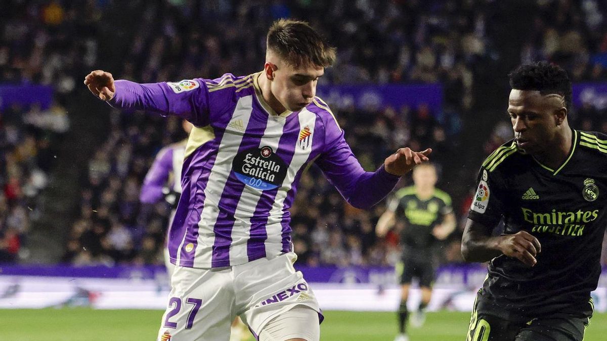 البرشا يستهدف التعاقد مع الظهير الأيمن لريال فايادوليد، إيفان فريسنيدا