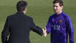 Messi recibió el apoyo de la directiva de Bartomeu