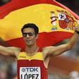 Miguel Ángel López logra el oro en los 35 kilómetros marcha
