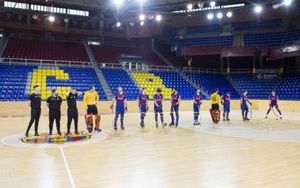 Partido suspendido en el Palau Partido suspendido en el Palau