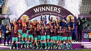 El Barça, ganador de la última Champions