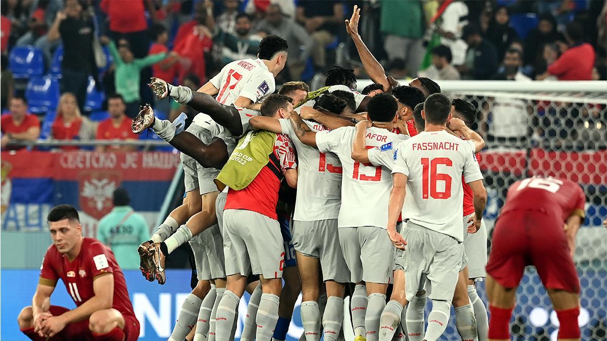 Resumen, goles y highlights del Serbia 2 - 3 Suiza de la fase de grupos del Mundial de Qatar