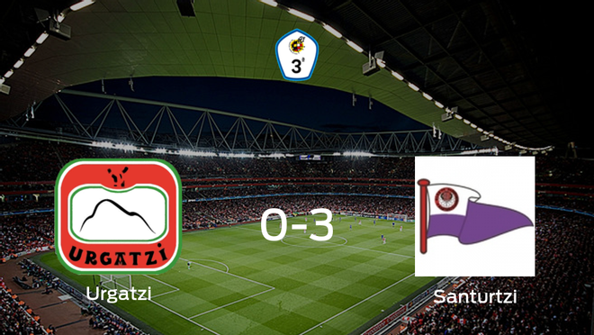 El Santurtzi se queda con los tres puntos frente al Urgatzi KK (0-3) El Santurtzi se queda con los tres puntos frente al Urgatzi KK (0-3)