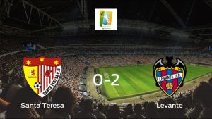 El Levante Femenino vence 0-2 al Santa Teresa Badajoz y se lleva los tres puntos El Levante Femenino vence 0-2 al Santa Teresa Badajoz y se lleva los tres puntos