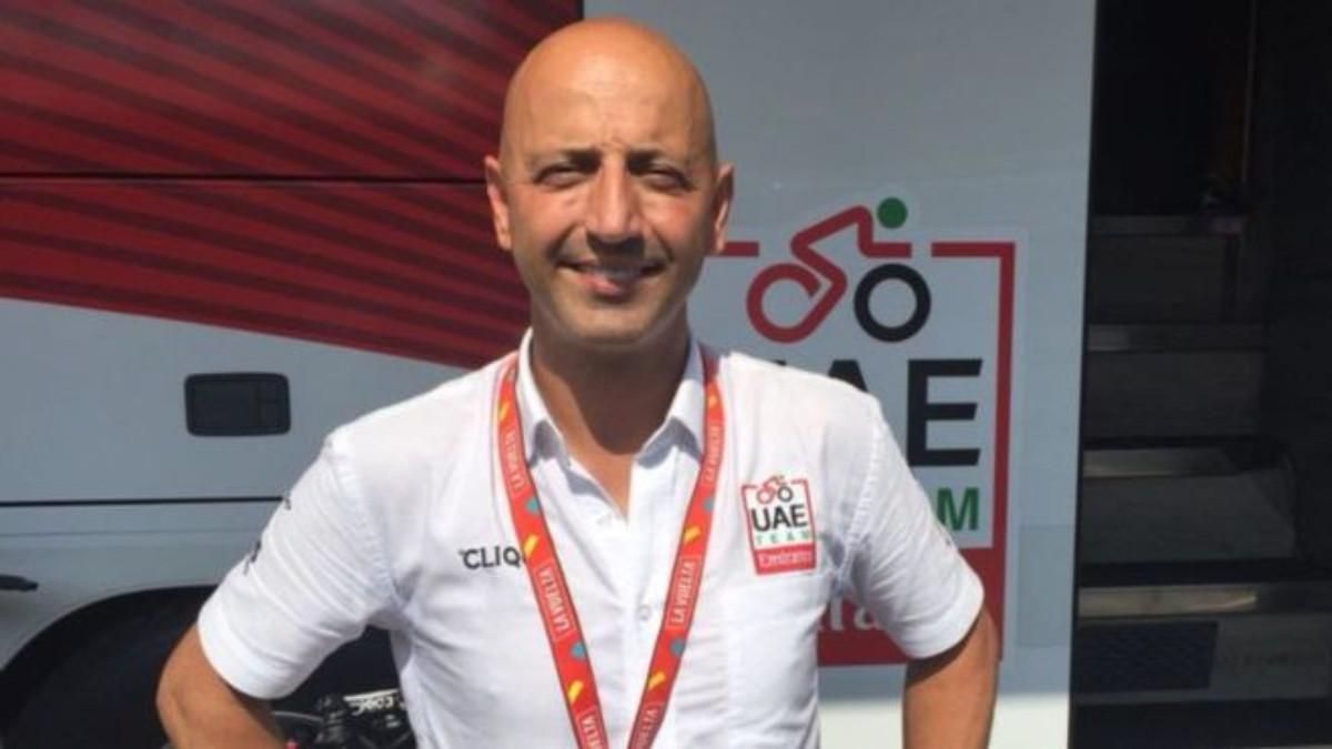 Joxean Fernández ‘Matxín’, Director deportivo del equipo Emirates Joxean Fernández ‘Matxín’, Director deportivo del equipo Emirates
