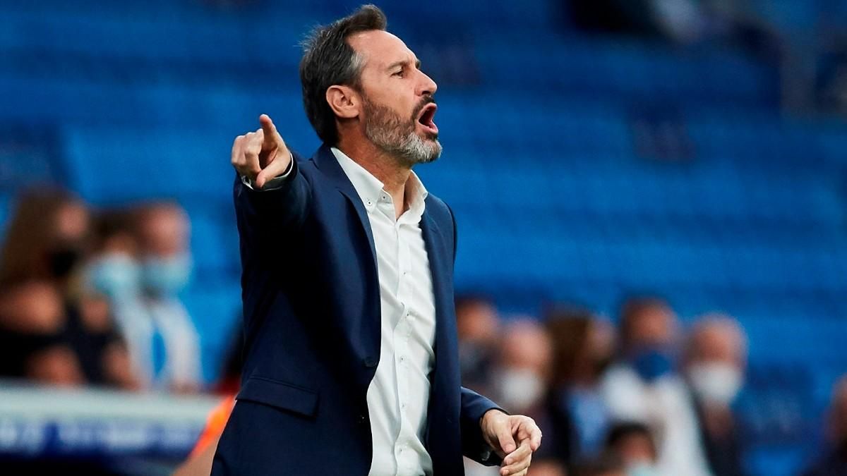 Vicente Moreno, en un lance del encuentro ante el Alavés Vicente Moreno, en un lance del encuentro ante el Alavés