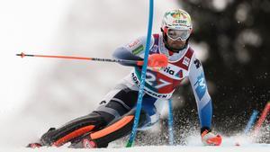 Alpine Ski World Cup 2022/2023 Adelboden (SUI), Joaquim Salarich (ESP), 08/01/2023, Photo Gabriele Facciotti/Pentaphoto
