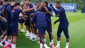 El PSG presume del retorno de Mbappé... ¡en el estreno de Dembélé con el grupo!