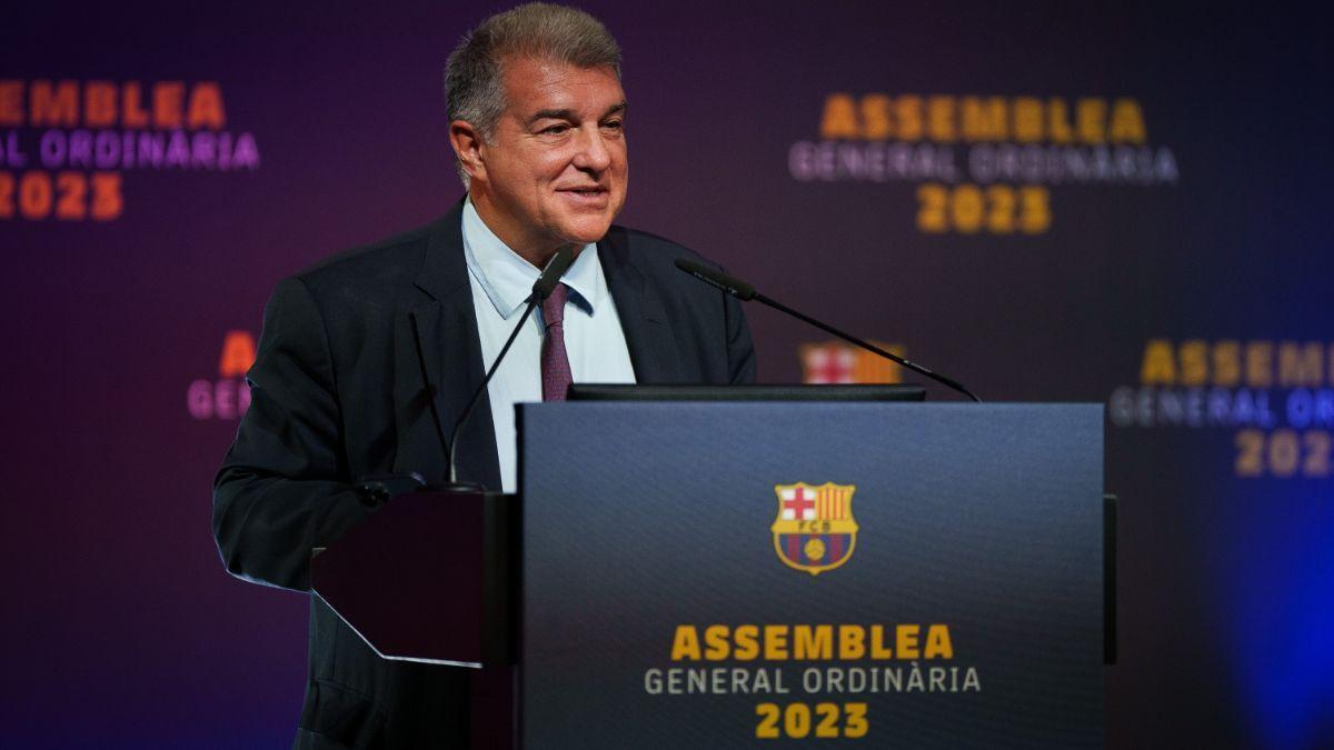 Joan Laporta: Barcelona president says there are 'no sporting