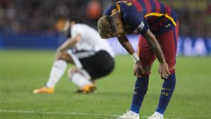 Neymar, uno de los jugadores afectados por temas extradeportivos Neymar, uno de los jugadores afectados por temas extradeportivos