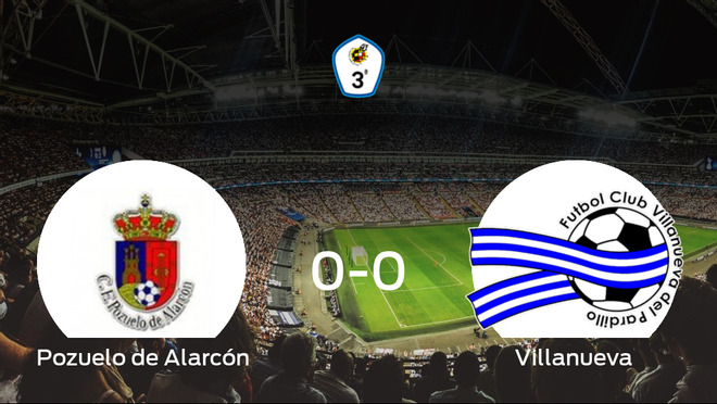 El Pozuelo de Alarcón y el Villanueva del Pardillo empatan sin goles en el Valle de las Cañas (0-0) El Pozuelo de Alarcón y el Villanueva del Pardillo empatan sin goles en el Valle de las Cañas (0-0)
