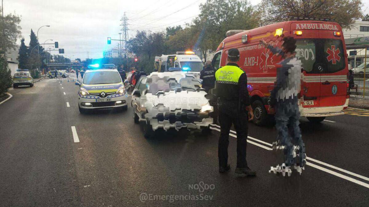 Accidente en Sevilla Accidente en Sevilla