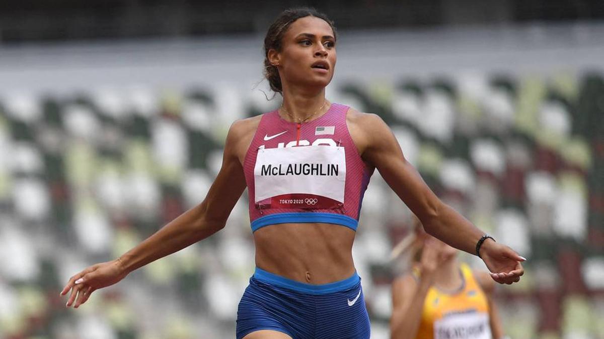 Sydney Mclaughlin logra correr en 51.41 segundos en los 400m con vallas