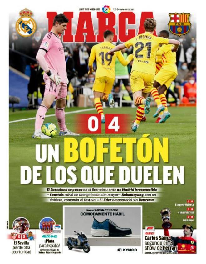 Estas son las portadas de la prensa deportiva