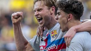 Cádiz - Barcelona : El gol de Frenkie De Jong