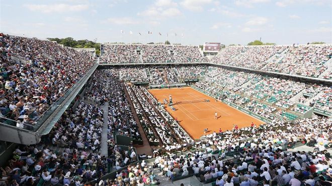 Pista de Roland Garros Pista de Roland Garros