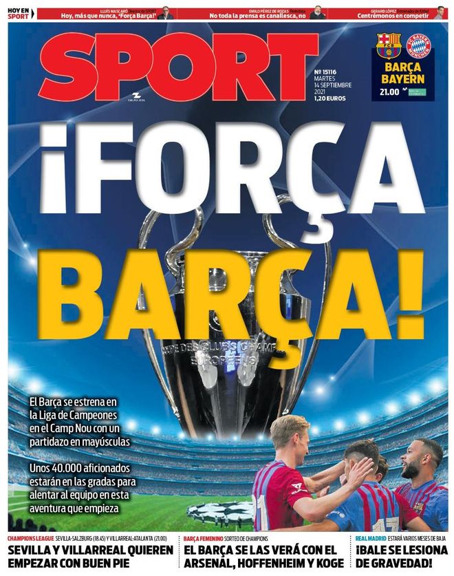 Empieza la Champions Empieza la Champions