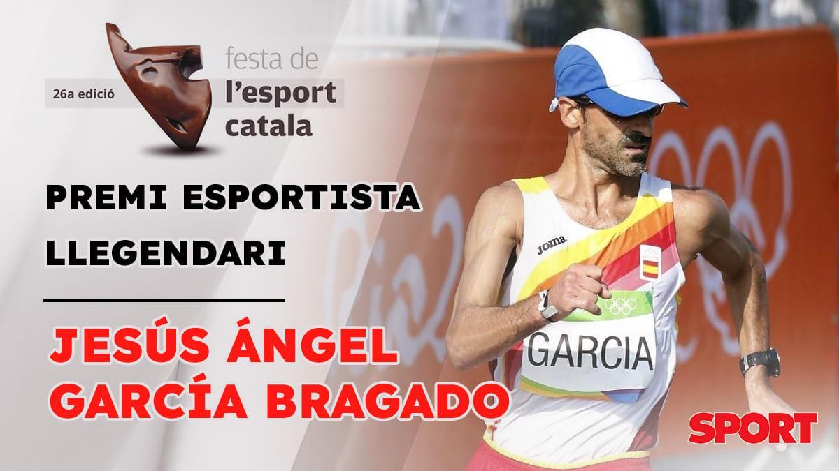 Jesús Ángel García Bragado, premio al deportista legendario