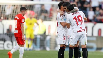Resumen, goles y highlights del Sevilla 2 - 1 Almería de la jornada 25 de LaLiga Santander