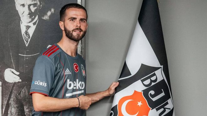 Pjanic, ya como jugador del Besiktas Pjanic, ya como jugador del Besiktas