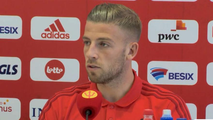 Alderweireld anuncia que ya la selección belga