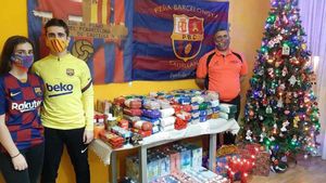 La PB Castellana fue una de las peñas que participó en el Día Anual Solidario La PB Castellana fue una de las peñas que participó en el Día Anual Solidario