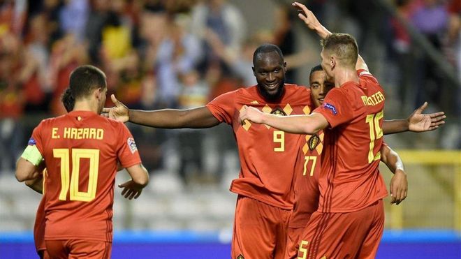 Lukaku anotó dos goles para tumbar a Suiza Lukaku anotó dos goles para tumbar a Suiza