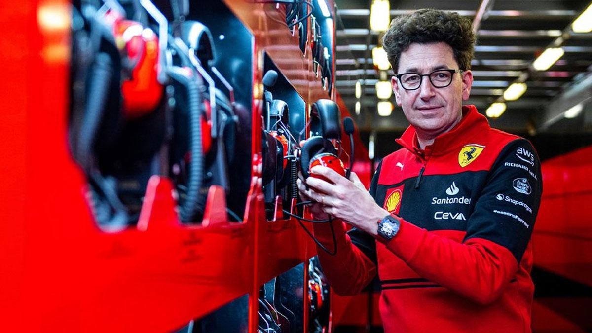 Mattia Binotto, director de Ferrari desde hace cuatro temporadas, podría ser relevado de manera inminente
