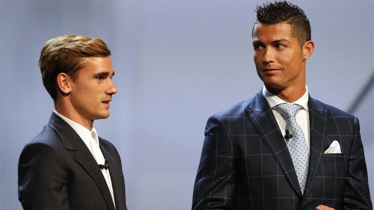 CR7, Griezmann y Mbappé competirán por el Globe Soccer Award CR7, Griezmann y Mbappé competirán por el Globe Soccer Award