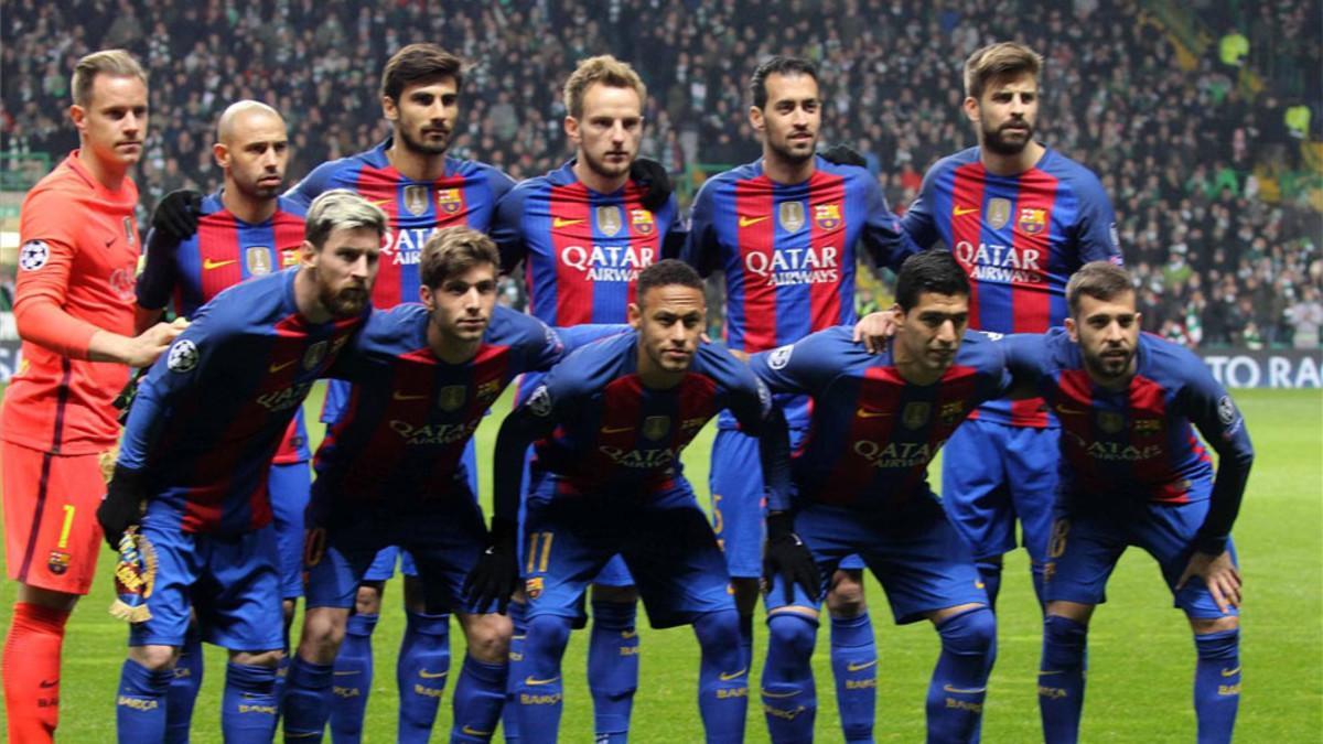 André Gomes y sus compañeros repiten en el once titular del FC Barcelona