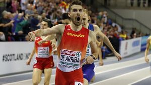 De Arriba no podrá revalidar el éxito de Glasgow en 2019 De Arriba no podrá revalidar el éxito de Glasgow en 2019