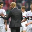 Lewandowski y Guardiola, en su etapa en el Bayern