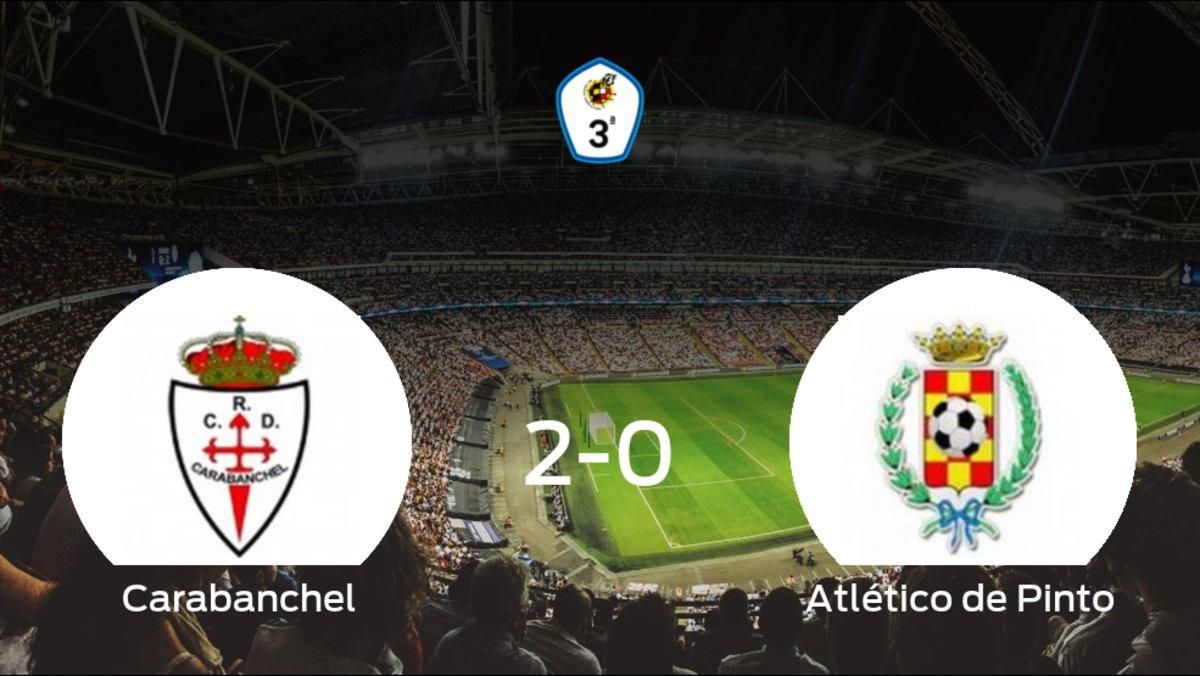 Los tres puntos se quedan en casa: Real Carabanchel 2-0 Atlético de Pinto Los tres puntos se quedan en casa: Real Carabanchel 2-0 Atlético de Pinto
