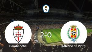 Los tres puntos se quedan en casa: Real Carabanchel 2-0 Atlético de Pinto Los tres puntos se quedan en casa: Real Carabanchel 2-0 Atlético de Pinto