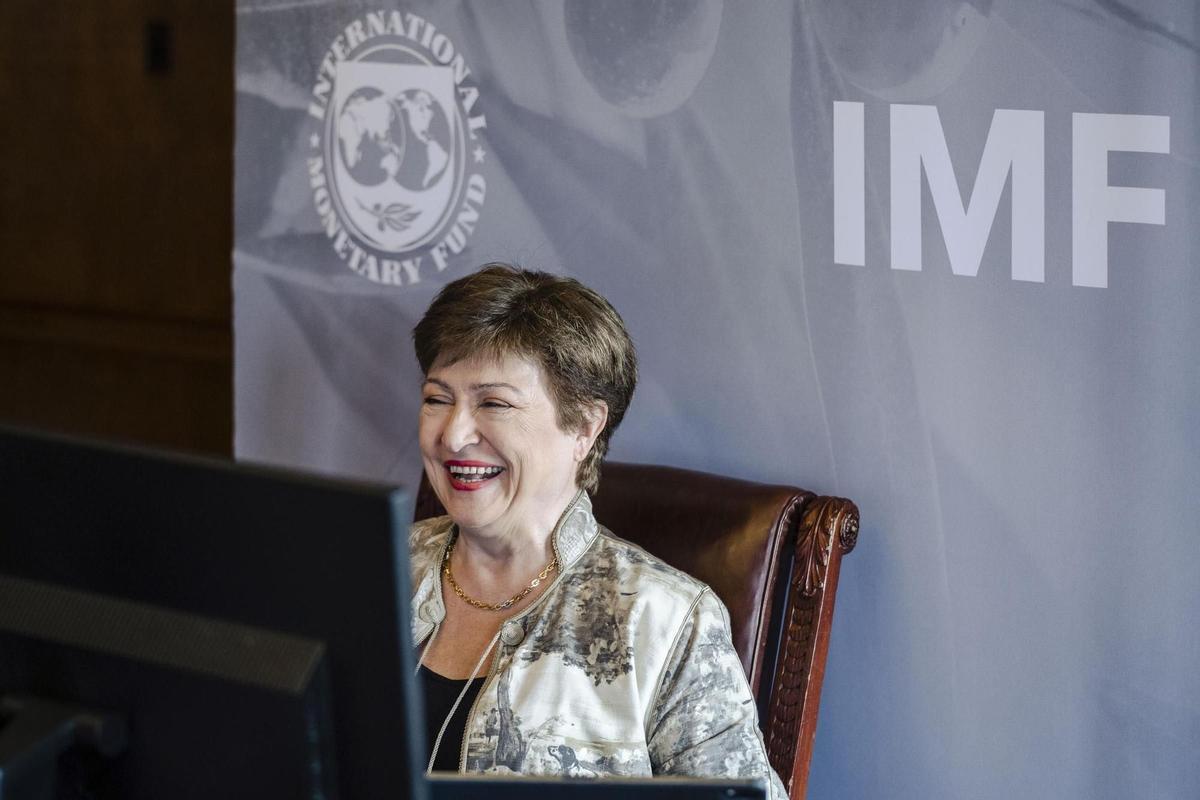 Archivo - La directora gerente del FMI, Kristalina Georgieva.